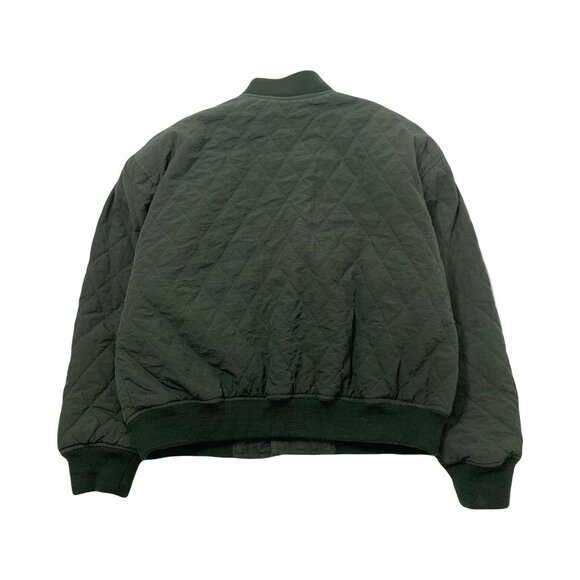 Vintage Lizwear Quilted Bomber Jacket Women's M - Picture 2 of 3